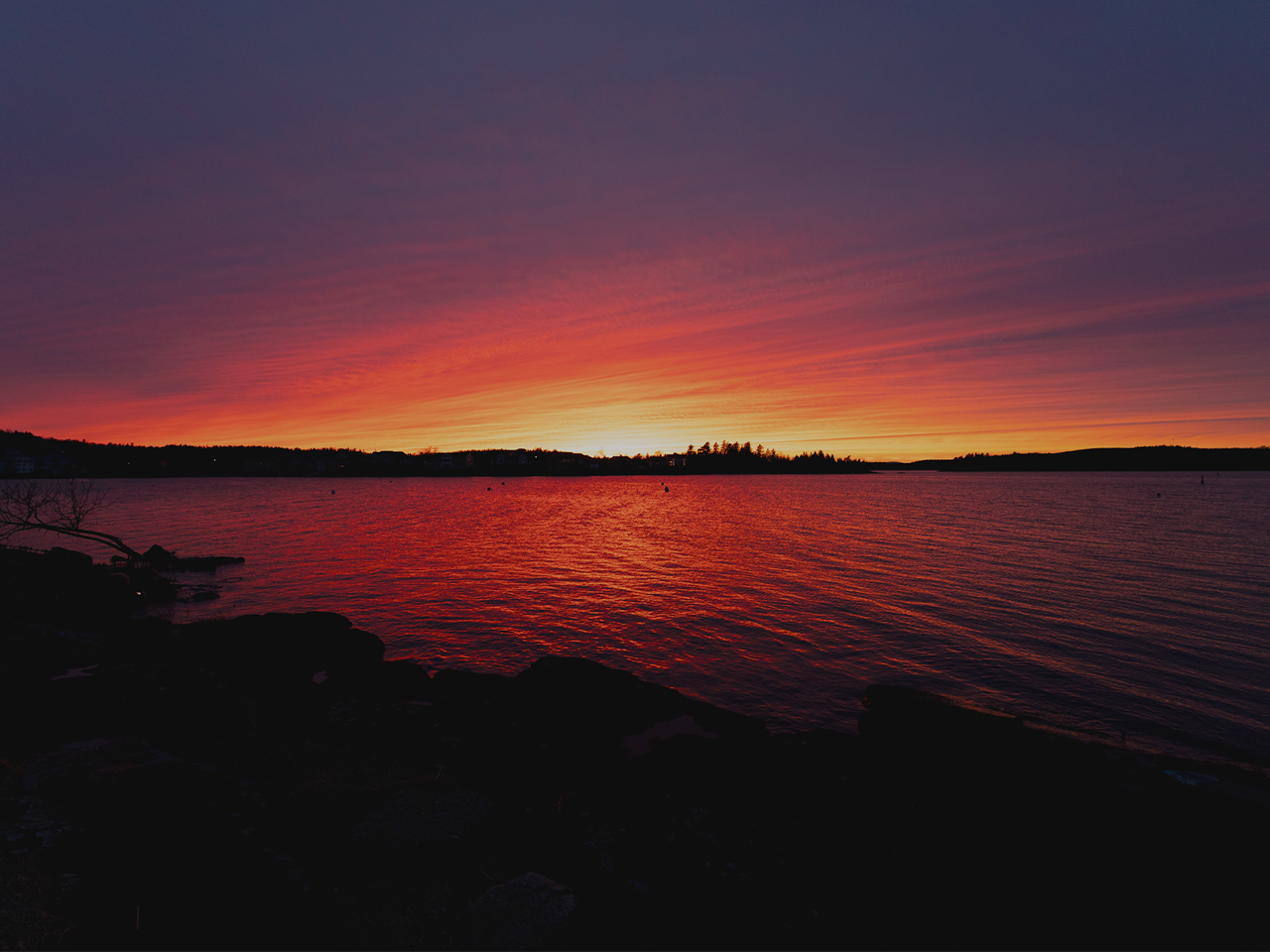 Sunset landscape