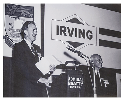 Arthur Irving and KC IRving