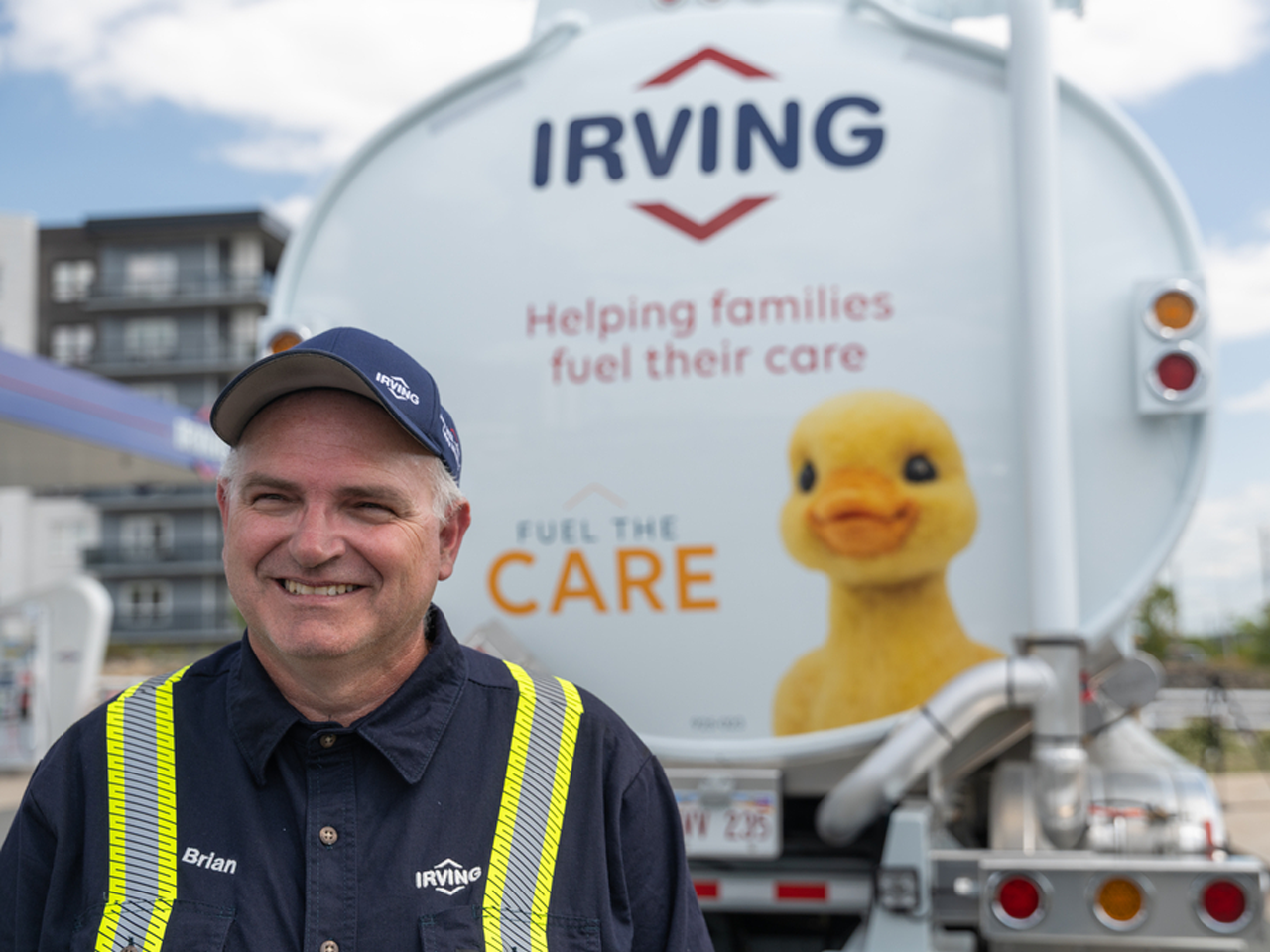 Irving Oil Tank Driver